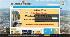 Desktop Screenshot of lachaizelevicomte.fr